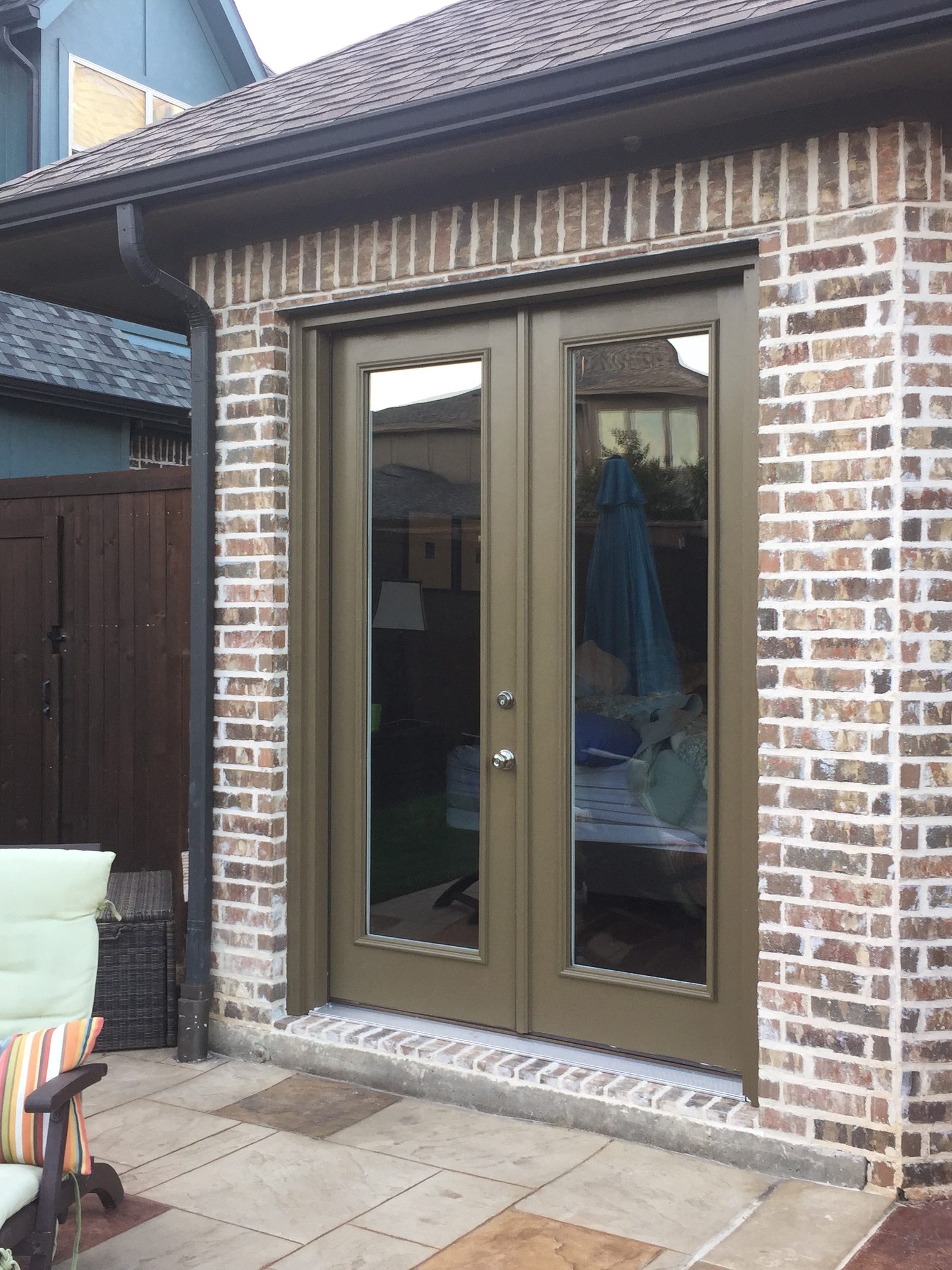 Patio and French Doors in Frisco, TX